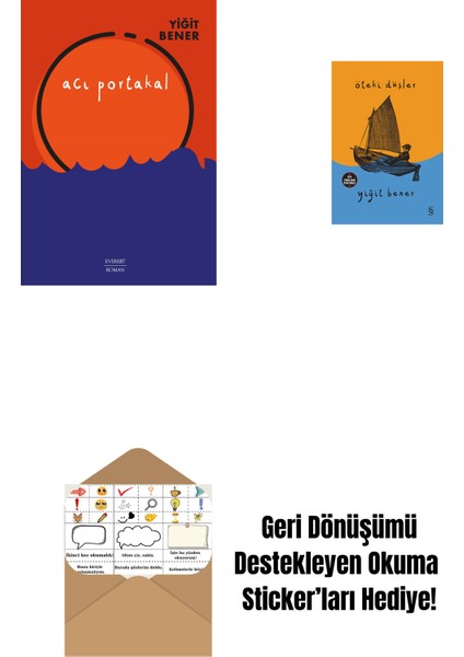 Acı Portakal + Öteki Düşler + Okuma Sticker'ları