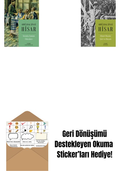 Geçmiş Zaman Fıkraları + Ahmet Haşim: Şiiri ve Hayatı + Okuma Sticker'ları