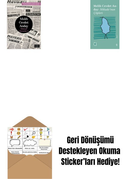 Müstear Zamanlar - 1 + Everest Açıkhava 3 - Mikado’nun Çöpleri + Okuma Sticker'ları
