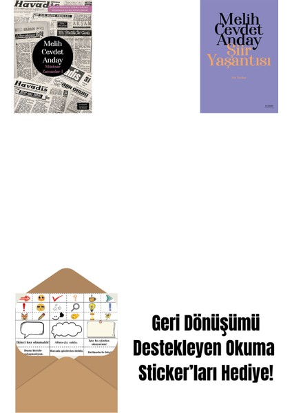 Müstear Zamanlar - 1 + Şiir Yaşantısı - Şiir Yazıları + Okuma Sticker'ları