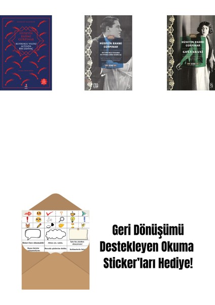 Kuyruklu Yıldız Altında Bir Izdivaç + Kuyrukluyıldız Altında Bir Izdivaç (Cep Boy) + Gulyabani (Cep Boy) + Okuma Sticker'ları