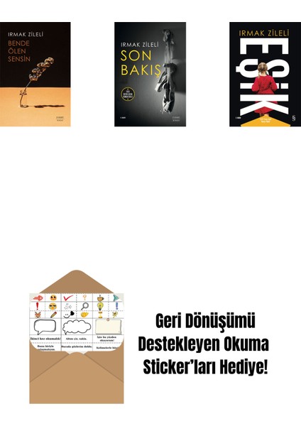 Bende Ölen Sensin + Son Bakış + Eşik + Okuma Sticker'ları