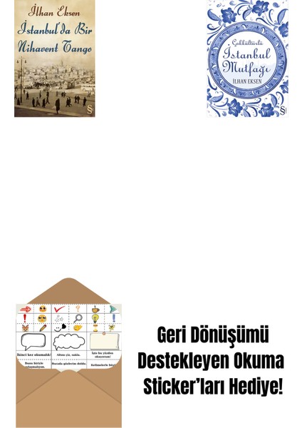 Istanbul'da Bir Nihavent Tango + Istanbul Mutfağı + Okuma Sticker'ları