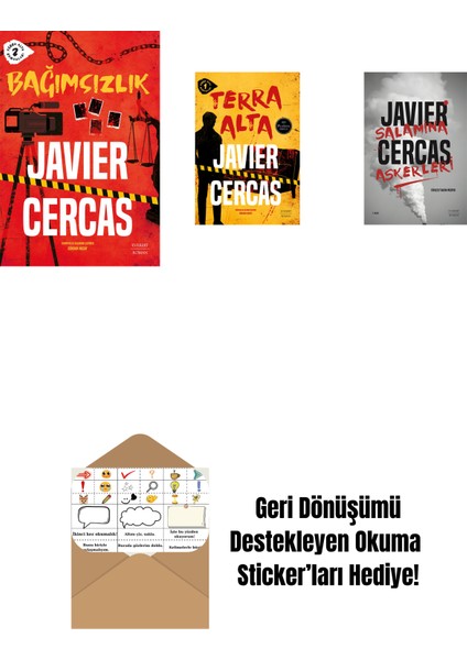 Bağımsızlık + Terra Alta + Salamina Askerleri + Okuma Sticker'ları