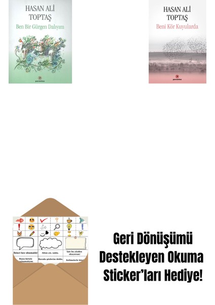 Ben Bir Gürgen Dalıyım + Beni Kör Kuyularda + Okuma Sticker'ları