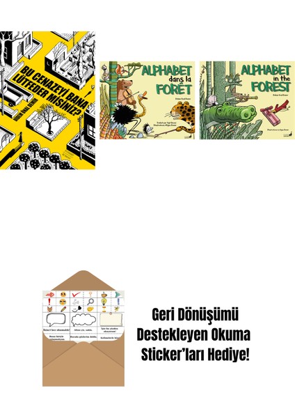 Bu Cenazeyi Bana Lütfeder Misiniz? + Alphabet Dans La Forêt + Alphabet In The Forest + Okuma Sticker'ları