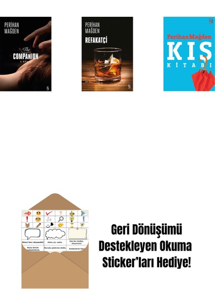 The Companion + Refakatçi + Kış Kitabı + Okuma Sticker'ları