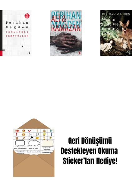 Tehlikeli Temayüller + Ali And Ramazan + Whom Were We Running From? + Okuma Sticker'ları