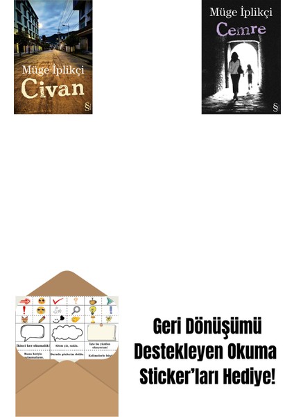 Civan + Cemre + Okuma Sticker'ları