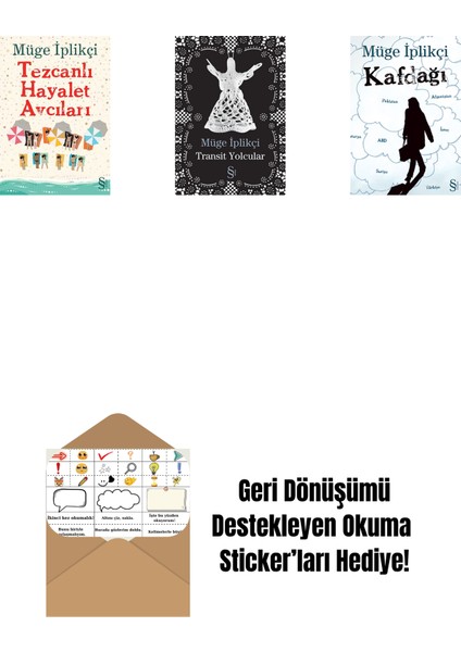 Tezcanlı Hayalet Avcıları + Transit Yolcular + Kafdağı + Okuma Sticker'ları