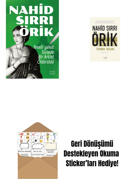 Teselli Yahut Turnede Bir Artist Öldürüldü + Istanbul Yazıları + Okuma Sticker'ları