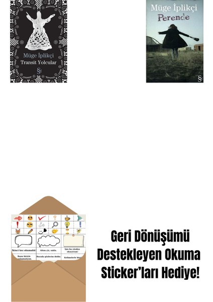 Transit Yolcular + Perende + Okuma Sticker'ları