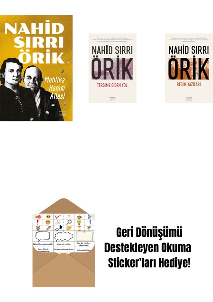 Mehlika Hanım Ailesi + Tersine Giden Yol + Resim Yazıları + Okuma Sticker'ları