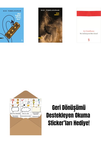 Dilsiz Kuğular Zamanı “devir” + Muz Sesleri + Ne Anlatayım Ben Sana! + Okuma Sticker'ları