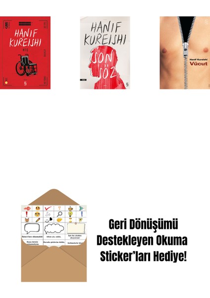Hiç + Son Söz + Vücut + Okuma Sticker'ları