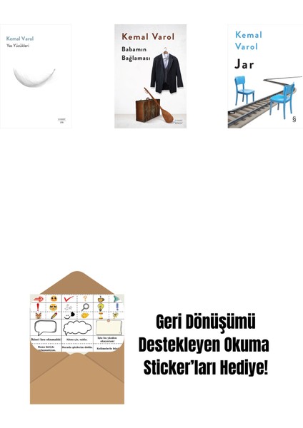Yas Yüzükleri + Babamın Bağlaması (Ciltli) + Jar + Okuma Sticker'ları