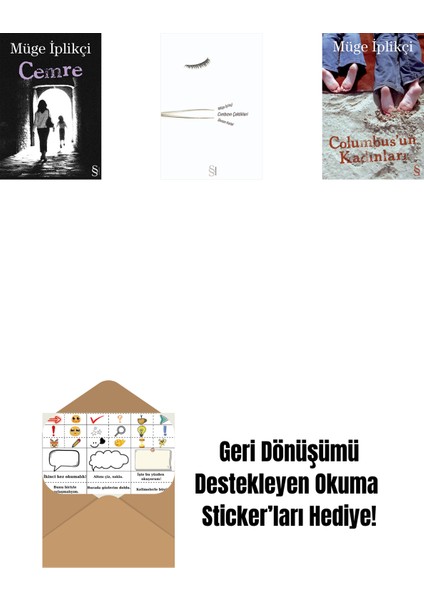 Cemre + Cımbızın Çektikleri + Columbus'un Kadınları + Okuma Sticker'ları