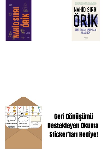 Nahid Sırrı Örik - Toplu Öyküler (Ciltli) + Eski Zaman Kadınları Arasında + Okuma Sticker'ları