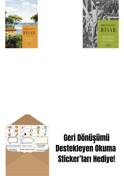 Geçmiş Zaman Köşkleri (Kitap Boy) + Ahmet Haşim: Şiiri ve Hayatı + Okuma Sticker'ları