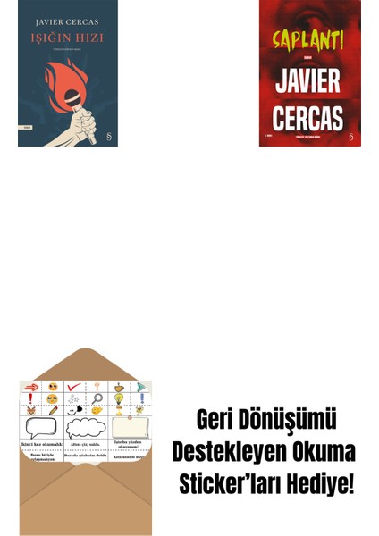 Işığın Hızı + Saplantı + Okuma Sticker'ları