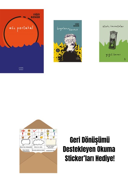 Acı Portakal + Heyulanın Dönüşü + Öteki Kuruntular + Okuma Sticker'ları