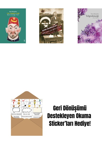 The Terrible Turk + Sen Kalk Da Ben Yatam + Telgrafçiçeği + Okuma Sticker'ları