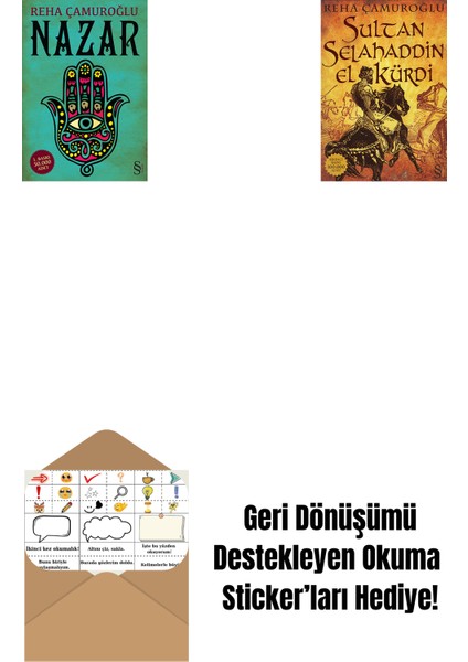 Nazar + Sultan Selahaddin El Kürdi + Okuma Sticker'ları