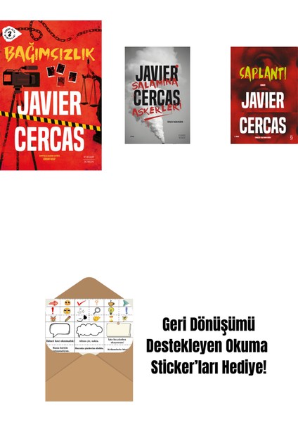 Bağımsızlık + Salamina Askerleri + Saplantı + Okuma Sticker'ları