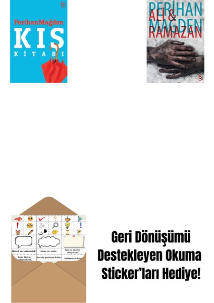 Kış Kitabı + Ali And Ramazan + Okuma Sticker'ları