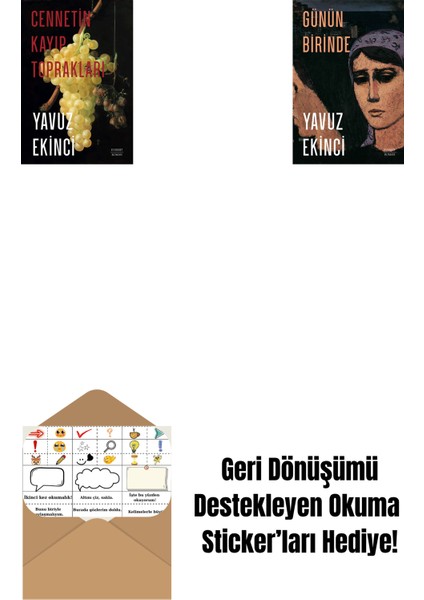 Cennetin Kayıp Toprakları + Günün Birinde + Okuma Sticker'ları