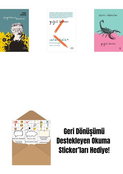 Heyulanın Dönüşü + Sakar Kalem + Öteki Kabuslar + Okuma Sticker'ları