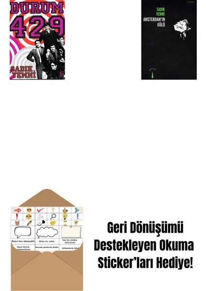 Durum 429 + Amsterdam'ın Gülü + Okuma Sticker'ları