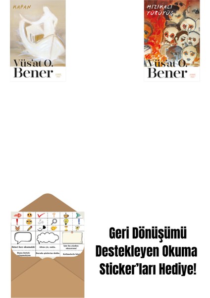 Kapan + Mızıkalı Yürüyüş + Okuma Sticker'ları