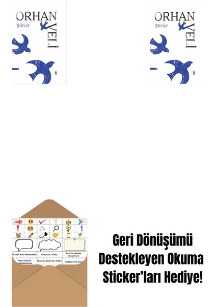 Şiirler (Ciltli) + Şiirler + Okuma Sticker'ları