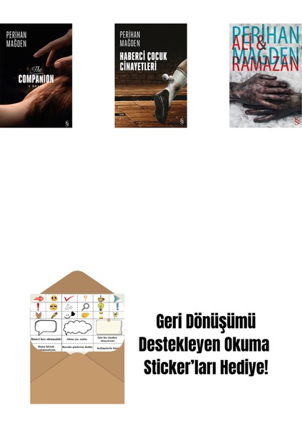 The Companion + Haberci Çocuk Cinayetleri + Ali And Ramazan + Okuma Sticker'ları