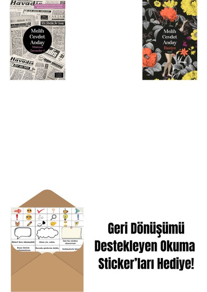 Müstear Zamanlar - 1 + Raziye (Ciltli) + Okuma Sticker'ları