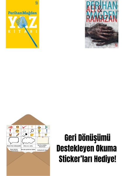 Yaz Kitabı + Ali And Ramazan + Okuma Sticker'ları
