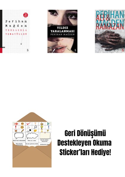 Tehlikeli Temayüller + Yıldız Yaralanması + Ali And Ramazan + Okuma Sticker'ları