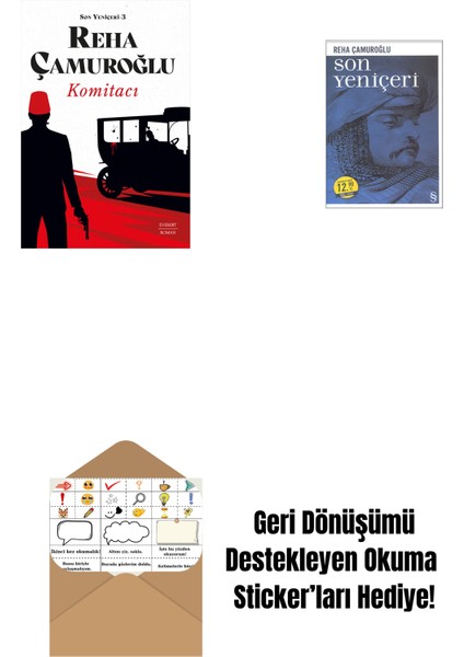Komitacı + Son Yeniçeri (Midi Boy) + Okuma Sticker'ları