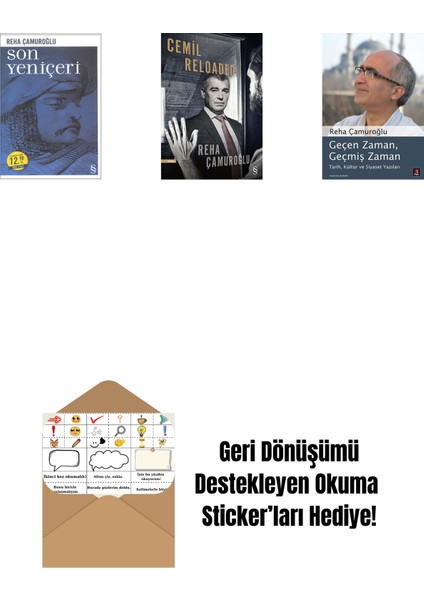 Son Yeniçeri (Midi Boy) + Cemil Reloaded + Geçen Zaman, Geçmiş Zaman + Okuma Sticker'ları