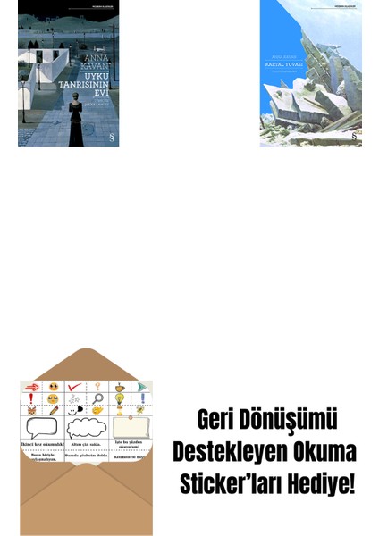 Uyku Tanrısının Evi + Kartal Yuvası + Okuma Sticker'ları