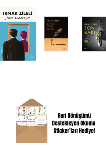 Şimdi Buradaydı + Bende Ölen Sensin + Son Bakış + Okuma Sticker'ları