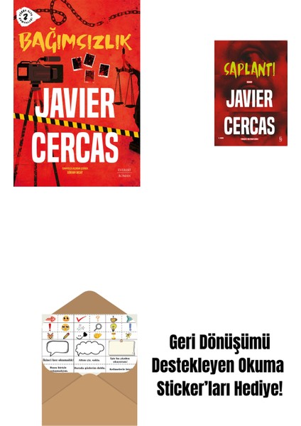 Bağımsızlık + Saplantı + Okuma Sticker'ları