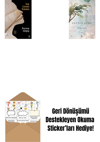 Yok Çünkü Telafisi + Zeytin Kuşu + Okuma Sticker'ları