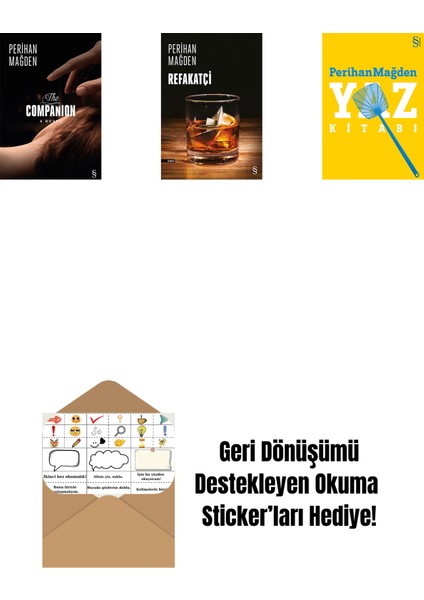 The Companion + Refakatçi + Yaz Kitabı + Okuma Sticker'ları