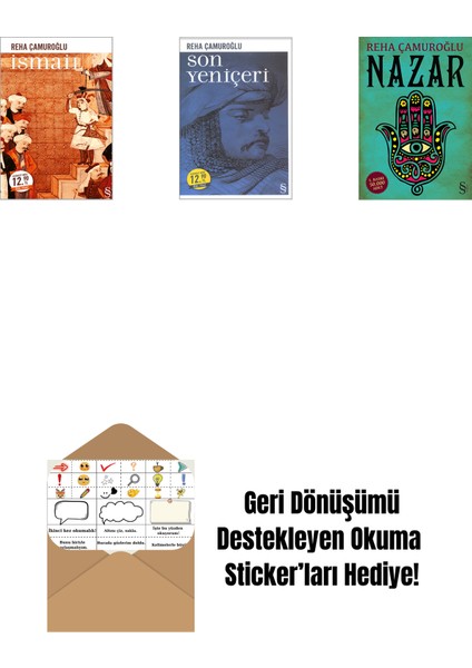 Ismail (Midi Boy) + Son Yeniçeri (Midi Boy) + Nazar + Okuma Sticker'ları