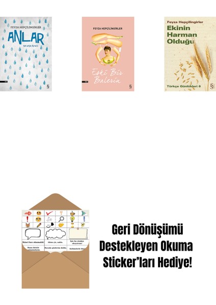 Anlar + Eski Bir Balerin + Ekinin Harman Olduğu + Okuma Sticker'ları