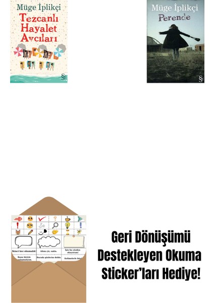 Tezcanlı Hayalet Avcıları + Perende + Okuma Sticker'ları