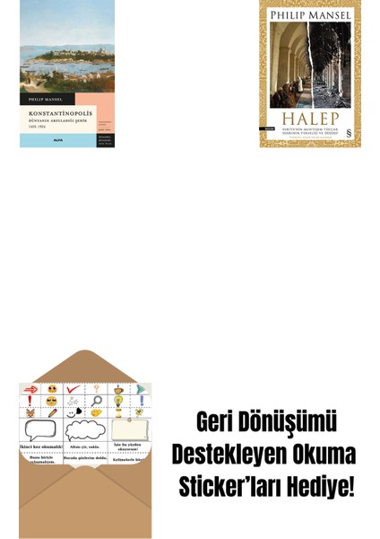 Konstantinopolis + Halep + Okuma Sticker'ları