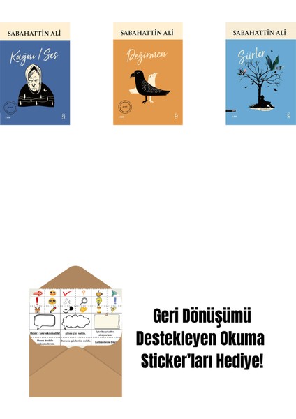 Kağnı / Ses + Değirmen + Şiirler + Okuma Sticker'ları